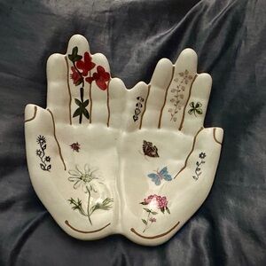 Anthropologie’s 
Nathalie Lete Titania Serving Platter Open Hands